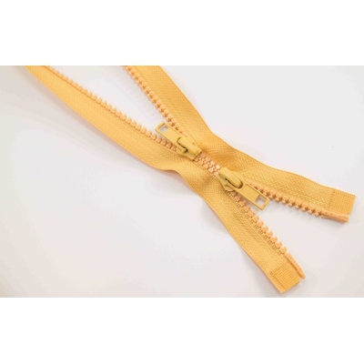 Protipohyb kostený zips - dĺžka (65 - 150 cm) - rôzne farby 80 cm Horčicová