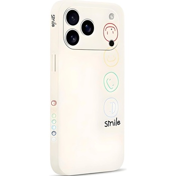 Apple Pnakqil защитен калъф Smile за Apple iPhone 17 Pro Max - Бежов KP39901