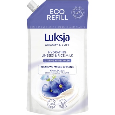 Luksja tekuté mýdlo Rýžové mlieko 400 ml