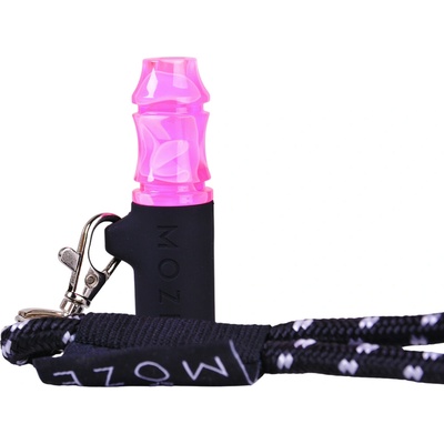 Moze Wavy Line Pink náustek na krk