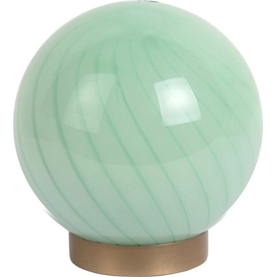 Leitmotiv Светлозелена настолна лампа със стъклен абажур (височина 17 cm) Summer Globe - Leitmotiv (LM2265LG)