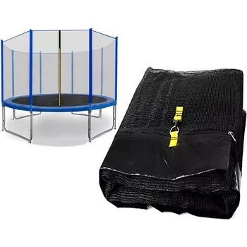SPARTAN Спартан: Предпазна мрежа за батут 244 см, синя - с 3 крака и 6 стълба (1300)