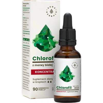 Aura Herbals Chlorophyll White Mulberry Drops [30 мл]
