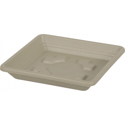 Nohel garden podmiska pod květník QUADRATO plastová 30 x 30 cm – Zboží Dáma