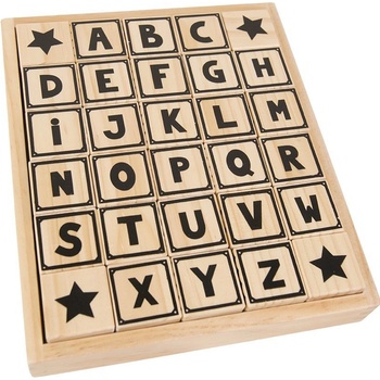 JaBaDaBaDo dřevěné kostky s abecedou