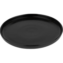 SVING Mělký talíř FUTURE BLACK 20 cm černý porcelán