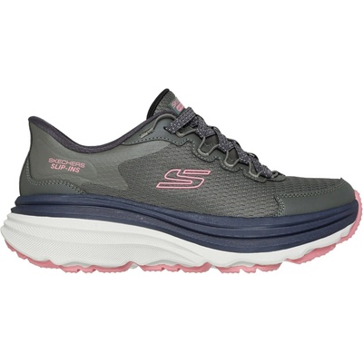 Skechers dámska voľnočasová obuv ZIRRUS khaki,čierna ružová biela