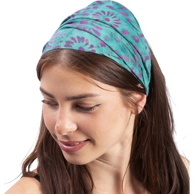 Čelenka BALI BATIK tyrkysová VII.