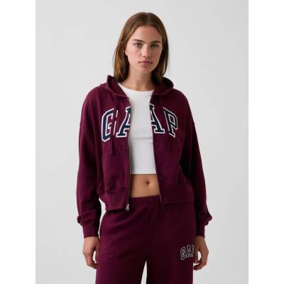 GAP Oversize mikina s logom červená