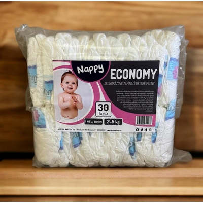 NAPPY ECONOMY New born 2-5 kg 27 ks