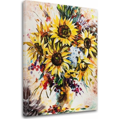 Autorská reprodukcia na plátne KVETY - 50x60 cm
