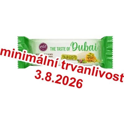 Elit Dubai Pistachio White Chocolate 30 g