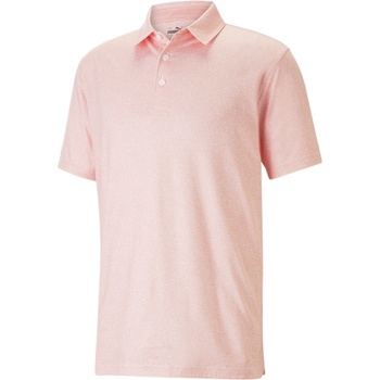 PUMA Мъжка блуза с яка Puma Cloudspun Primary Polo Shirt Mens - Flamingo Pin