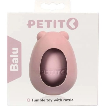 EBI PETIT BALU Hryzátko pre šteňatá a dospelých psov malých plemien ružové vajíčko 8 x 6 x 6 cm