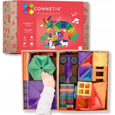 Connetix Rainbow Mega Box 212 ks