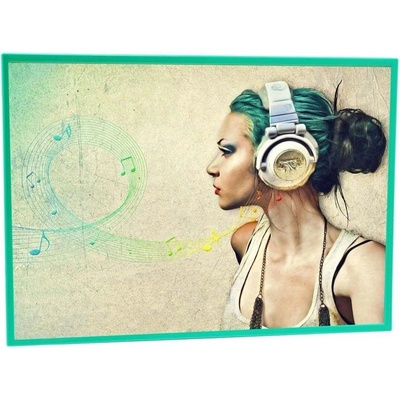 Kejea Джоб за документи, магнитен, А4, със зелена рамка (1070160046)