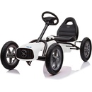 Go-kart Detská šliapacia motokára Baby Mix Buggy biela