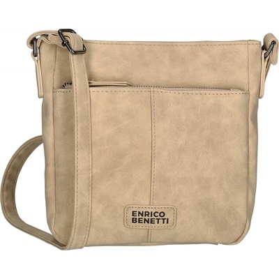 Enrico Benetti dámská crossbody kabelka Tensi béžová