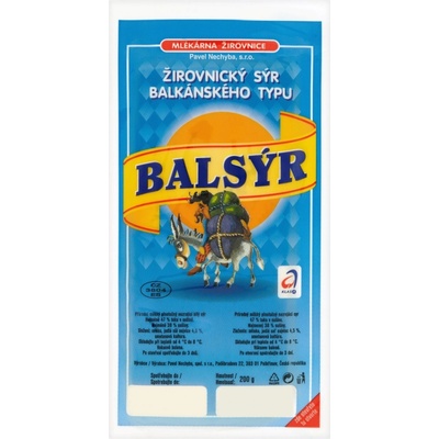 Balsýr balkánského typu 200g – Sleviste.cz