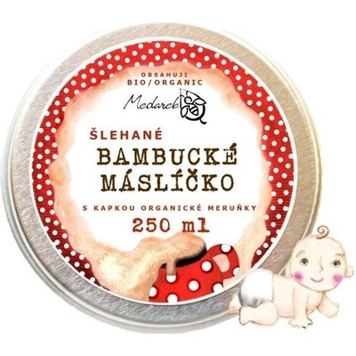 Medarek Šľahané bambucké maslíčko s kvapkou marhule BIO 100 ml