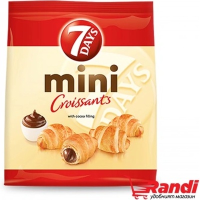 7 Days Мини кроасани 7Days какао 60гр
