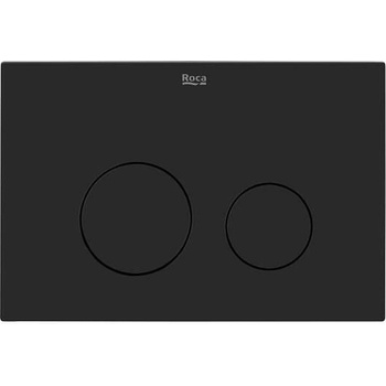 Roca Двоен бутон AC2 черен мат, за Active One (A890173006)