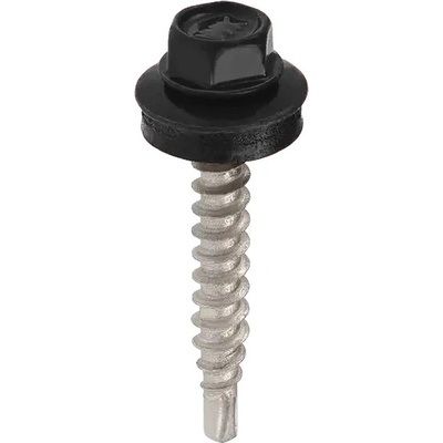 KLIMAS Farmářské šrouby FRS pozinkované lakované 4,8 x 35 mm RAL 9005 20 ks – Zbozi.Blesk.cz