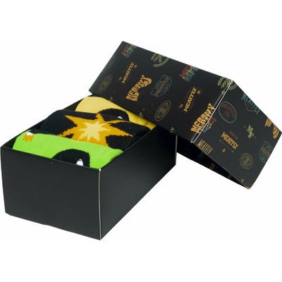 Meatfly мъжки чорапи Bomb Gift Pack | Многоцветна | Размер Meatfly | Cheren | МЪЖЕ | 36-41