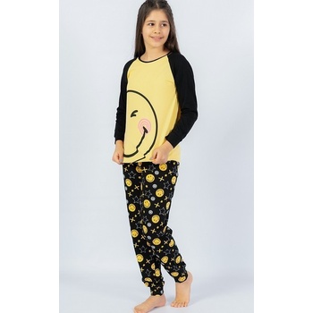 Detské pyžamo Úsmev žltá