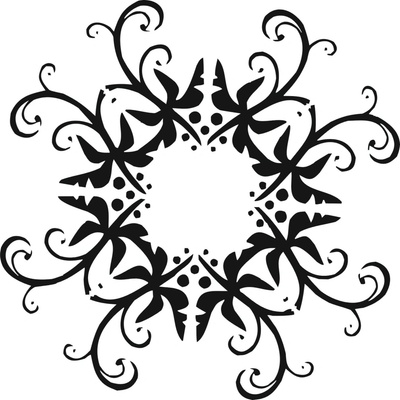 Artemiss Mandala plastová šablóna 12 C 15 cm x 15 cm