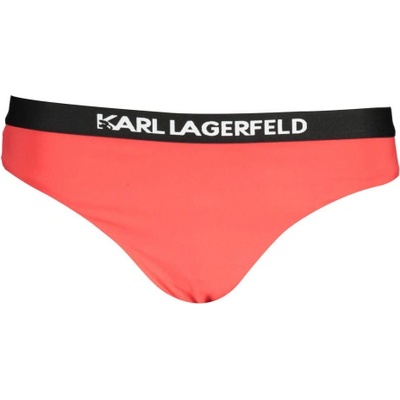 KARL LAGERFELD Бански долна част за жени karl lagerfeld, Червен (kl22wbt08_rosso_red)
