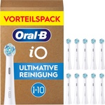 Oral-B iO Replacement Brush Heads Ultimate Clean, White, 10 Pieces - boombuy