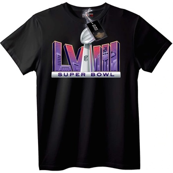 NOONEBRAND Тениска Super Bowl LVII - L, Black