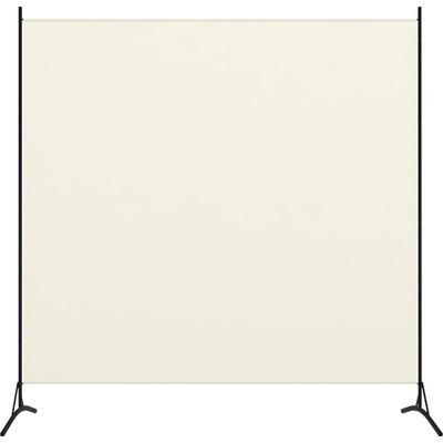 zahrada-XL Paraván bílý 175 x 180 cm textil