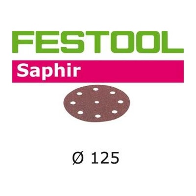 Festool STF D125/8 P80 SAPHIR/25 Brusné kotouče (493127)