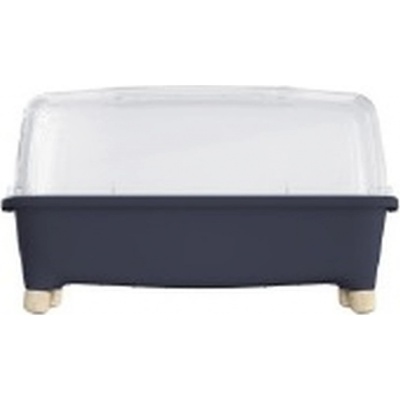 Prosperplast Sadbovač 77 cm RESPANA PLANTER WOOD LOW Set antracit ISEW780