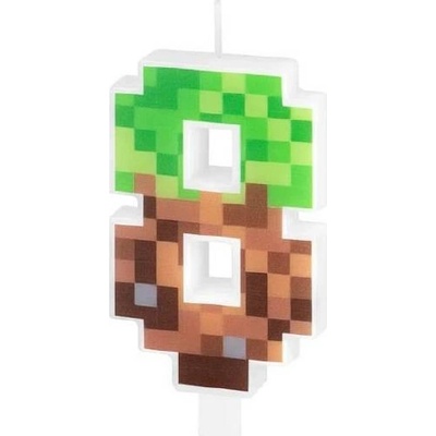 Party Pal Sviečka minecraft 7cm číslo 8