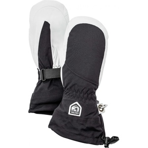 Hestra Ръкавици Hestra Women's Heli Ski Mitt Gloves - Black / Offwhite - размер 7 (EU) (202-2120-0613)