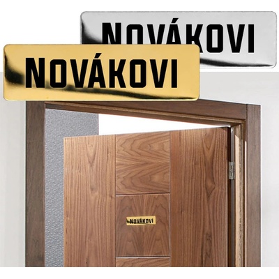 Nerezová jmenovka na dveře AE 2348