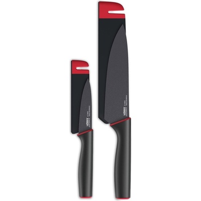 Joseph Joseph Нож за порциониране и готварски нож с точило Slice&Sharpen 2 бр (10146)