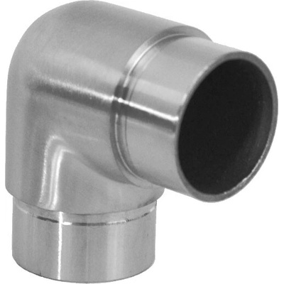 Spojka rohová na trubku ø 42,4 mm, brúsená AISI 316