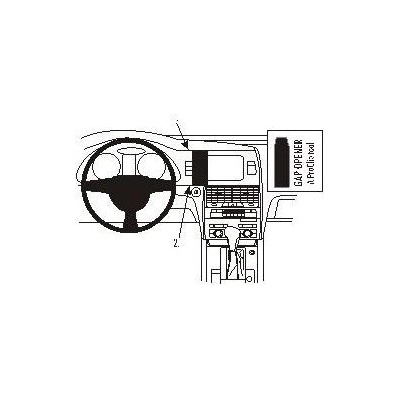 Brodit ProClip montážna konzola pre Audi Q7 06-15, na stred vľavo 853812