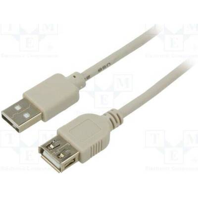 Goobay 67715 USB 2.0 USB A zásuvka USB A vidlice 1,8m
