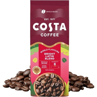 Costa Coffee Bright Blend medium zrnková 1 kg