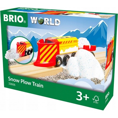 Brio WORLD 33606 Vlak se sněhovým pluhem – Zboží Dáma