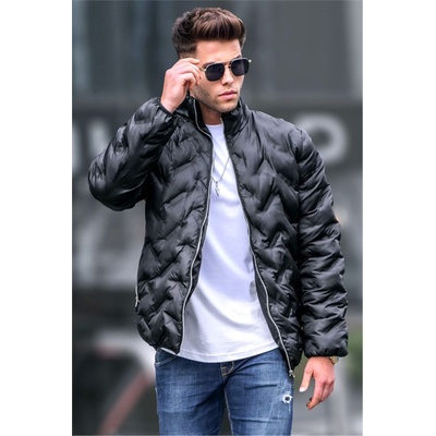 Madmext Мъжко късо яке 5701 - Черно #333631 (333631_Черно)