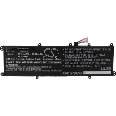VHBW Батерия за Asus ZenBook UX430 / UX530, C31N1622, 4200 mAh (888203371)