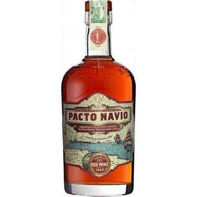 Pacto Navio French Oak Red Wine Cask 40% 0,7 l (holá láhev)
