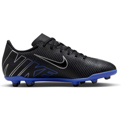 Юношески футболни бутонки Nike Mercurial Vapor 15 Club Firm Ground Football Boot Juniors - Black/Chrome