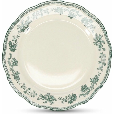 Zelený/slonovinový porcelánový tanier 27 cm Cyril S|P Collection